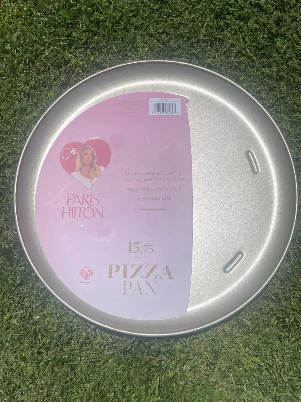 “That’s Hot” Paris Hilton Pizza Pan 🍕 Pink Kitchen Gift 15.75”